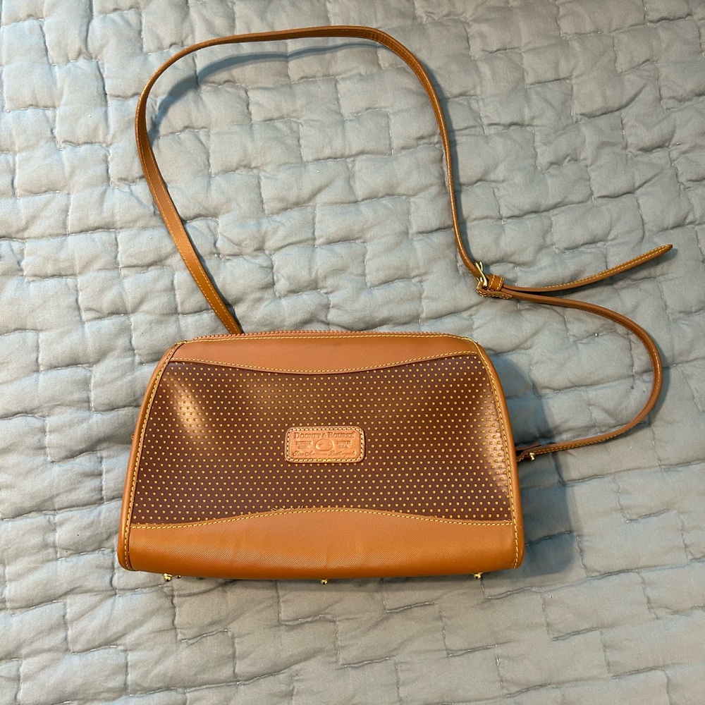 Dooney and Bourke Brown/Tan Purse Like New